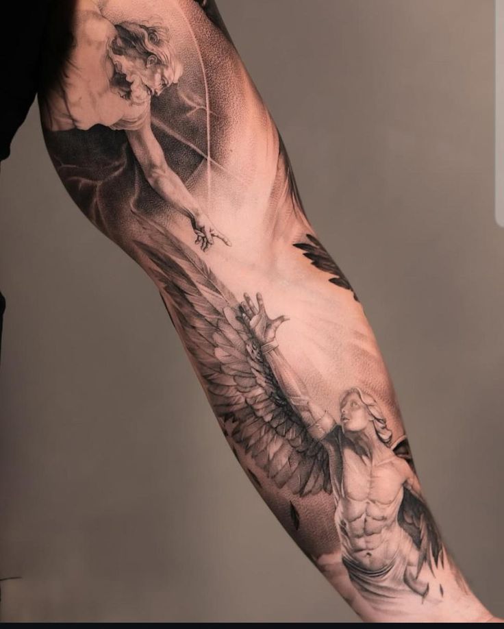Tatuagem realismo detalhada
